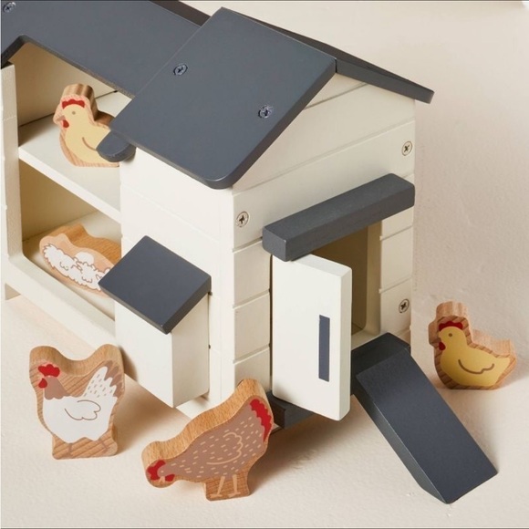 Toy Chicken Coop Set - 8pc - Hearth & Hand™ with Magnolia - Picture 3 of 3